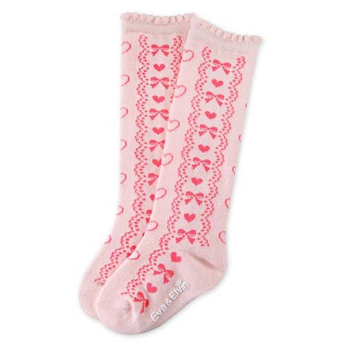 Princess Knee Socks - Pink